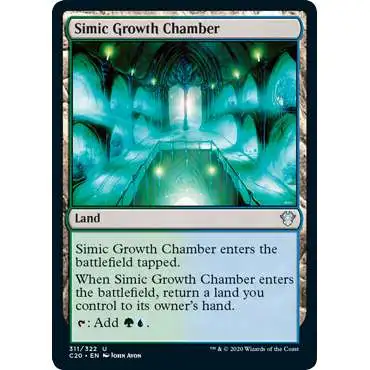 MtG Commander 2020 Uncommon Simic Growth Chamber #311