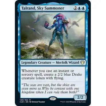 MtG Commander 2020 Rare Talrand, Sky Summoner #125