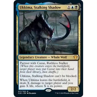 MtG Commander 2020 Mythic Rare Foil Ukkima, Stalking Shadow #17