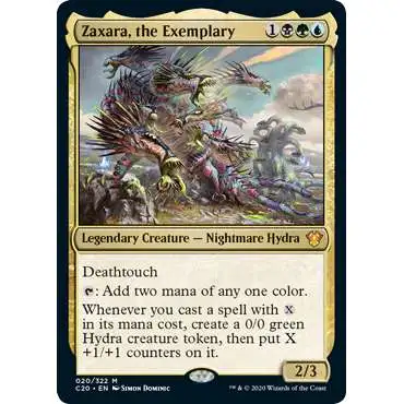 mtg zaxara commander deck Zaxara, the Exemplary Hydra Tribal X-Spells Magic CommanderComplete Zaxara Custom Deck Elkoychibi