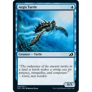 MtG Ikoria: Lair of Behemoths Common Aegis Turtle #39