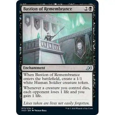 MtG Ikoria: Lair of Behemoths Uncommon Foil Bastion of Remembrance #73