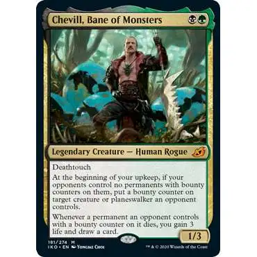 MtG Ikoria: Lair of Behemoths Mythic Rare Chevill, Bane of Monsters #181