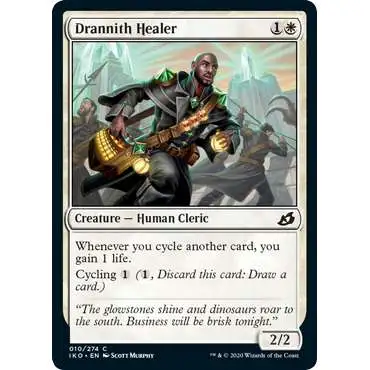 MtG Ikoria: Lair of Behemoths Common Drannith Healer #10