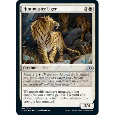 MtG Ikoria: Lair of Behemoths Uncommon Huntmaster Liger #16