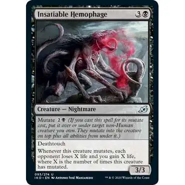 MtG Ikoria: Lair of Behemoths Uncommon Insatiable Hemophage #93