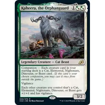 MtG Ikoria: Lair of Behemoths Rare Kaheera, the Orphanguard #224