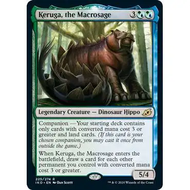 MtG Ikoria: Lair of Behemoths Rare Keruga, the Macrosage #225