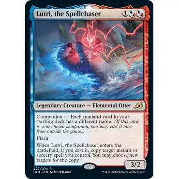 MtG Ikoria: Lair of Behemoths Rare Lutri, the Spellchaser #227