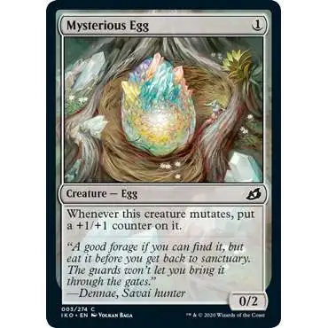 MtG Ikoria: Lair of Behemoths Common Mysterious Egg #3
