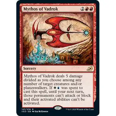 MtG Ikoria: Lair of Behemoths Rare Mythos of Vadrok #127