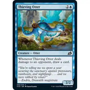 MtG Ikoria: Lair of Behemoths Common Thieving Otter #69
