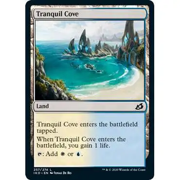 MtG Ikoria: Lair of Behemoths Land Foil Tranquil Cove #257
