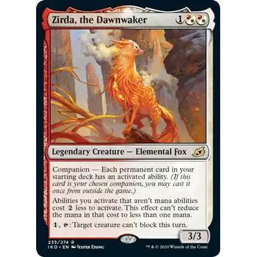 MtG Ikoria: Lair of Behemoths Rare Zirda, the Dawnwaker #233