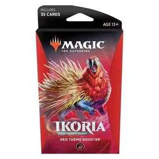 MtG Ikoria: Lair of Behemoths Red Theme Booster Pack [35 Cards]