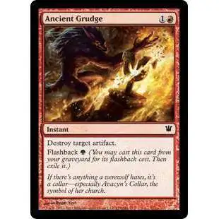 MtG Trading Card Game Innistrad Common Ancient Grudge #127