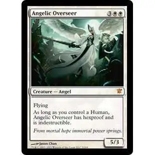 MtG Trading Card Game Innistrad Mythic Rare Angelic Overseer #3