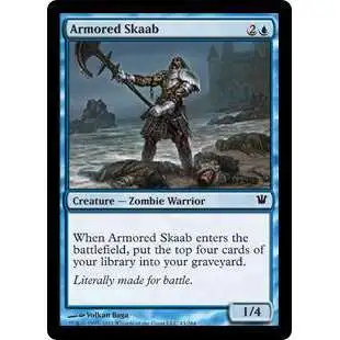 MtG Trading Card Game Innistrad Common Armored Skaab #43
