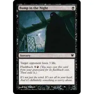 MtG Trading Card Game Innistrad Common Bump in the Night #92