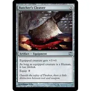 MtG Trading Card Game Innistrad Uncommon Butcher's Cleaver #217