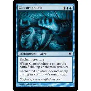 MtG Trading Card Game Innistrad Common Claustrophobia #48