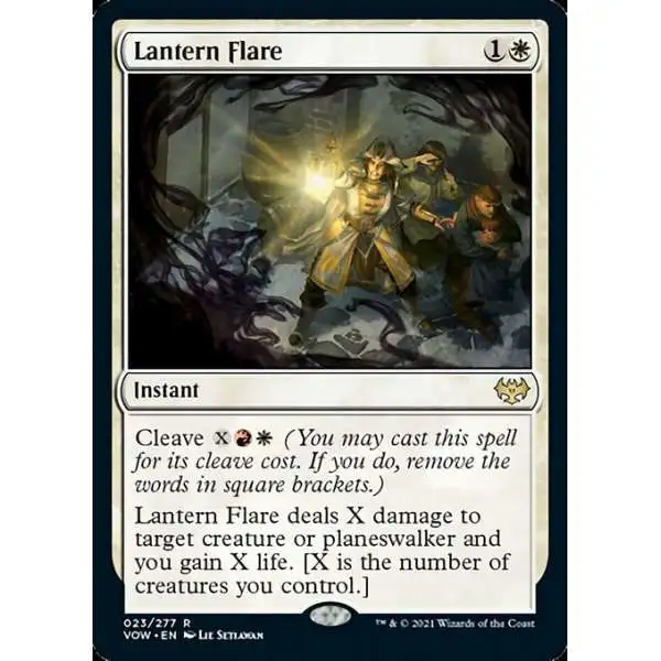 MtG Trading Card Game Innistrad: Crimson Vow Rare Foil Lantern Flare #23