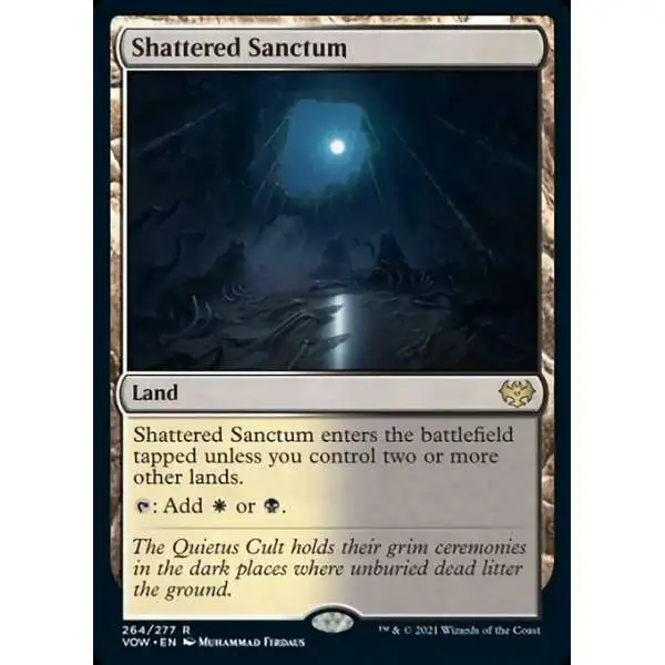 MtG Trading Card Game Innistrad: Crimson Vow Rare Foil Shattered Sanctum #264