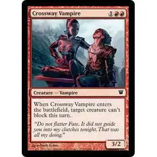 MtG Trading Card Game Innistrad Common Crossway Vampire #135
