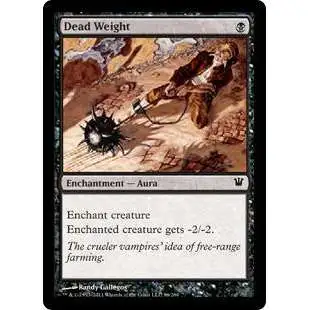 MtG Trading Card Game Innistrad Common Foil Dead Weight #96