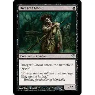 MtG Trading Card Game Innistrad Uncommon Diregraf Ghoul #97