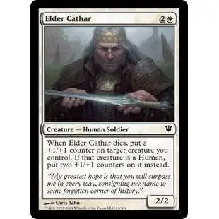 MtG Trading Card Game Innistrad Common Elder Cathar #12