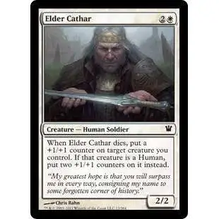 MtG Trading Card Game Innistrad Common Foil Elder Cathar #12
