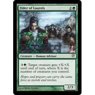 MtG Trading Card Game Innistrad Rare Elder of Laurels #177