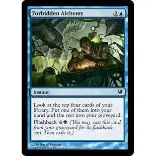 MtG Trading Card Game Innistrad Common Forbidden Alchemy #55