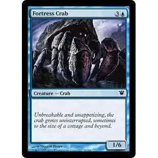 MtG Trading Card Game Innistrad Common Fortress Crab #56