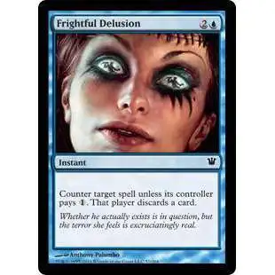 MtG Trading Card Game Innistrad Common Frightful Delusion #57