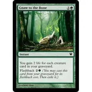 MtG Trading Card Game Innistrad Common Gnaw to the Bone #183