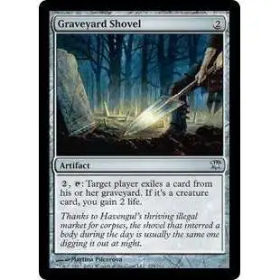 MtG Trading Card Game Innistrad Uncommon Graveyard Shovel #225
