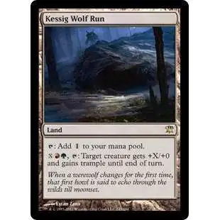 MtG Trading Card Game Innistrad Rare Kessig Wolf Run #243