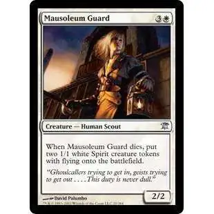 MtG Trading Card Game Innistrad Uncommon Mausoleum Guard #20
