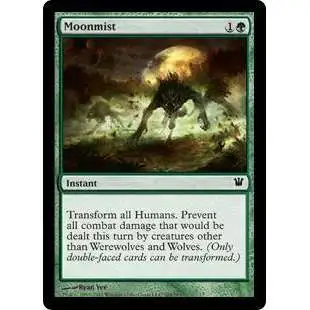 MtG Trading Card Game Innistrad Common Moonmist #195