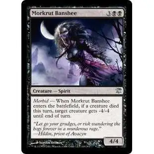MtG Trading Card Game Innistrad Uncommon Morkrut Banshee #110