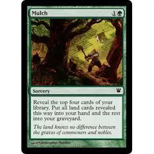 MtG Trading Card Game Innistrad Common Mulch #196