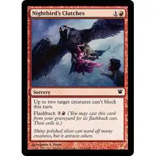 MtG Trading Card Game Innistrad Common Nightbird's Clutches #154