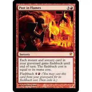 MtG Trading Card Game Innistrad Mythic Rare Past in Flames #155
