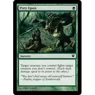MtG Trading Card Game Innistrad Common Prey Upon #200