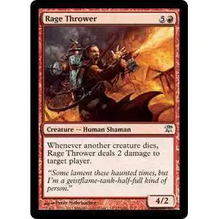 MtG Trading Card Game Innistrad Uncommon Rage Thrower #157