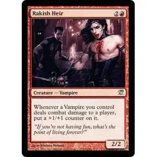 MtG Trading Card Game Innistrad Uncommon Rakish Heir #158