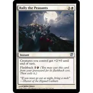 MtG Trading Card Game Innistrad Uncommon Rally the Peasants #28