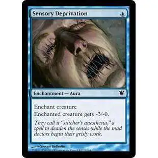 MtG Trading Card Game Innistrad Common Sensory Deprivation #74